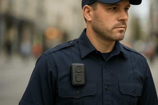 Body worn cameras for security