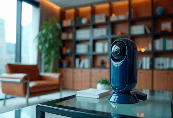 Smart indoor security camera